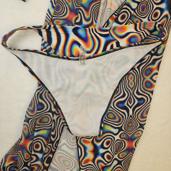 Multicolor Swirl Bikini Set - Picture 8 of 10